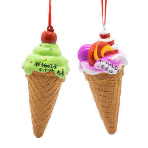 Enchanting Holiday Ice Milk Decoration Additional Rosin Workmanship Exemplary For Deck Gift Exchange