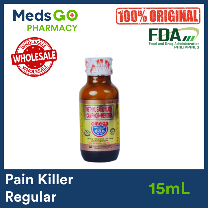 OMEGA PAIN KILLER Liniment 15mL Lazada PH