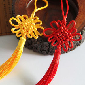 chinese new year decoration 2024 Chinese knot Wall Décor DIY cny decoration 2024 for living room新年装饰品2024 中国结招财进宝虎年福字小红灯笼挂饰