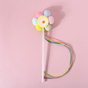 đồ chơi cây câu mèo hình bông và ngôi sao dành cho mèo - T3 PETS SHOP