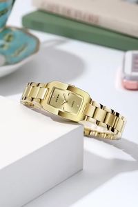 Womens watch hot sale trendy square waterproof fashion quartz watch for female students