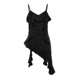 2848 เสื้อสายผมสีแดง รอยชEURuffle สไตล์แซ่บ เหมาะสำหรับงานปาร์ตี้และวันหยุด ราคาโต๊ะ