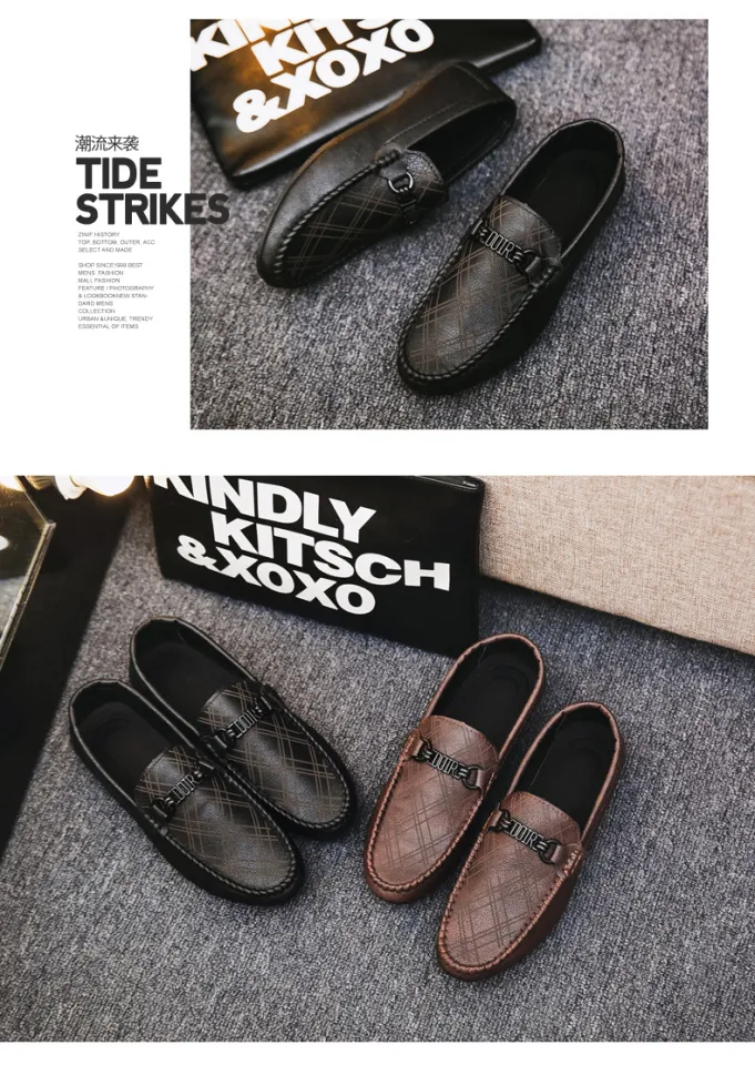 Simts 39-44 Mens Casual Shoes Fashion Peas Shoes Lazy Shoes Retro