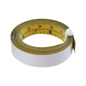 Steel Adhesive Measuring Tape Peels &Stick Double Scale Metric /Imperials Tape Ruler for Woodworking and DIY Projects
