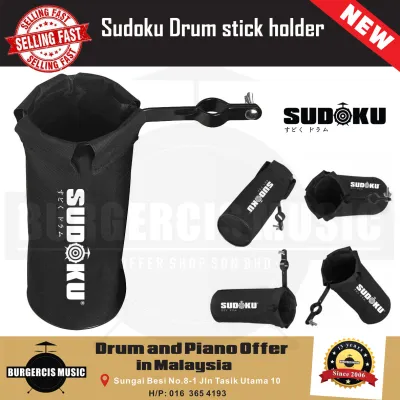 Sudoku Drum Stick Holder box Bag Free Drum Stick & Clamp Kit
