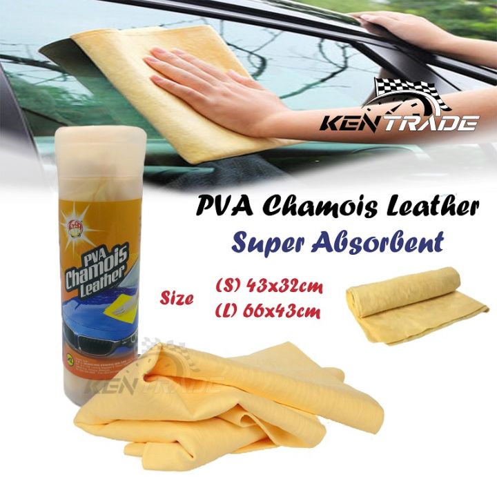 High Quality Super Absorbent PVA Car Cleaning Chamois Towel | Lazada