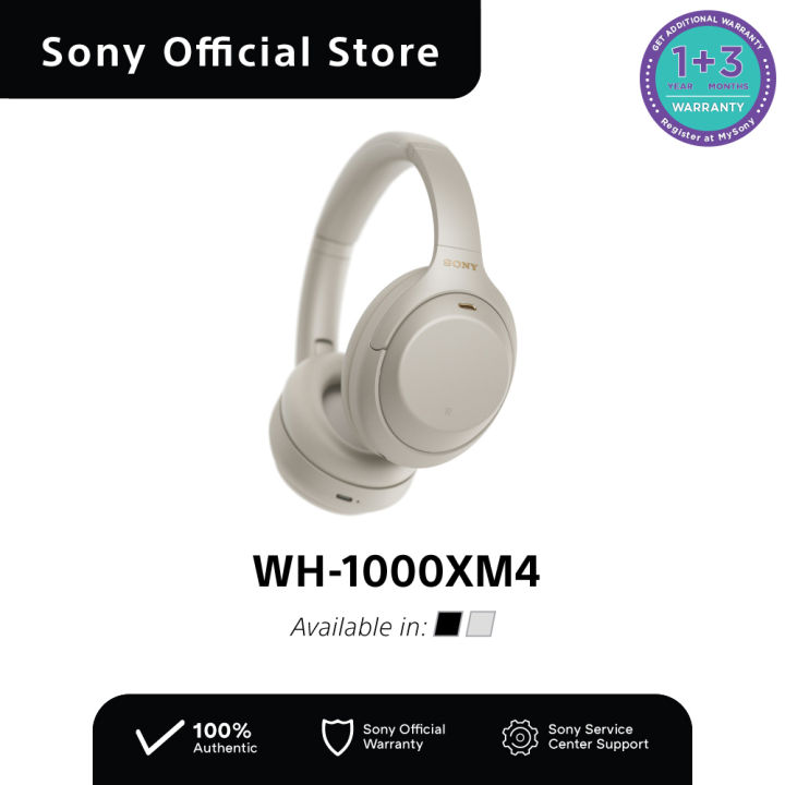 Sony WH-1000XM4 / WH1000XM4 Wireless Noise Canceling Bluetooth Headphones