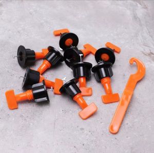 ตัวปรับกระเบื้อง ทีปรับกระเบิ้อง อุปกรณ์ปรับระดับกระเบื้อง ช่วยให้การปูกระเบื้องมีระดับเดียวกัน งานเรียบ ไม่สะดุด ใช้ซ้ำได้ 50ตัว