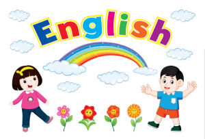 Decal trang trí lớp-Phòng Tiếng Anh- TA001