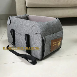 [Bồ công anh] con chó ghế xe hơi giường trung tâm xe hơi con chó ghế xe hơi giường xách tay Túi đựng chó cho chó nhỏ mèo an toàn Túi du lịch phụ kiện cho chó