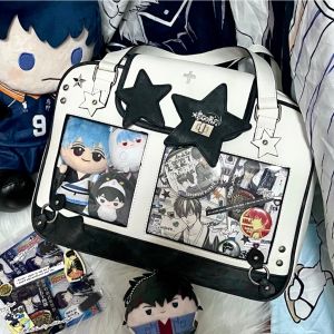 Hot Y2K Japenese Star Ita Bag Leather Shoulder Bag Crossbody Bag Cute Messenger Bag For Girls