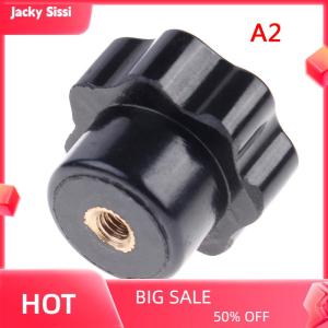 Jacky Plastic M4 M5 M6 M8 female thread seven star shaped head clamping nuts knob