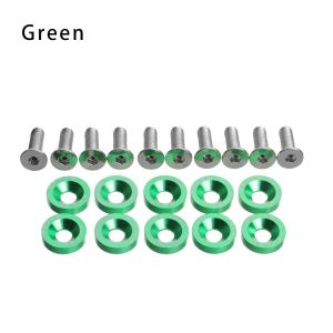 PRIMEPICKGLOBAL 10PCS 9 Colors for Dualtron 123 Thunder Eagel Handle Bar Screws Scooter Fasteners Screws Screw Washers Car Decorative Screws