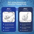 HYTEEWA Sạc du lịch Sạc bàn chải đánh răng điện Bộ chuyển đổi nguồn Không thấm nước Bộ nguồn bàn chải đánh răng Di động Cảm ứng Đế sạc bàn chải đánh răng Cho Braun Oral-B/3757. 