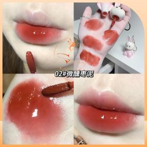 Son Móc Khóa Thỏ Hồng Son Kem Thỏ GEGE BEAR GX1075 GX1088 Siêu Xinh Xắn Sang Chảnh Hottrend