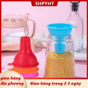 [COD] SHPYHT Giao hàng địa phương 8cm Silicone miệng rộng Phễu sữa powde đậu Phễu cỡ lớn đa chức năng rượu rò rỉ dầu rò rỉ phụ kiện nhà bếp