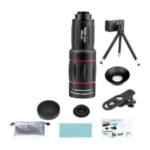 18/28/36/64X Clip Type Telephoto Mobile Phone Lens Photography Lens Telephoto Lens for Picture Video Taking