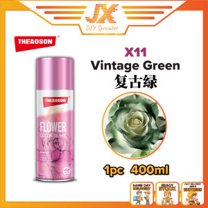 THEAOSON Profesional Preserved Soap Flower Floral Natural Colour Spray 400ml Pewarna Spray Bunga Semburan Warna