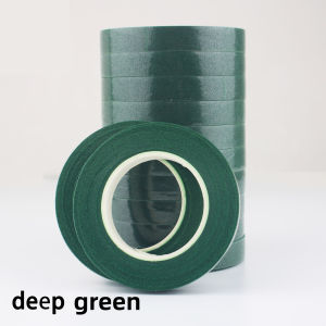 Flower Tape Floral Tape Florist Elastic Tape Floral Waterproof Self Adhesive Green Paper Type Tape