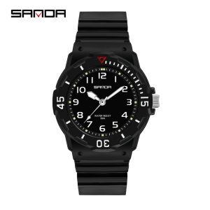 SANDA Brand Fashion Women Quartz Luxury Military Waterproof Sport WristWatch