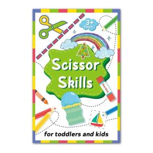 Cuốn sách thủ công nghệ thuật giấy thân thiện với trẻ mới biết đi với các mẫu cho hoạt động trong nhà an toàn và giáo dục thời thơ ấu