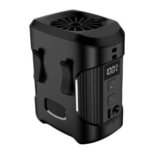 Wearable Eo Fan 4000MAh quạt cánh nhỏ Rechargable quạt tản nhiệt Kết Cấu Nhựa Xách Tay Fan Hiện Nay Cho Những người đam mê Thể Thao