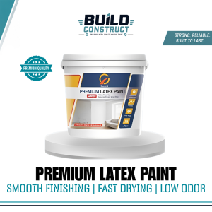 PREMIUM LATEX PAINT Professional Semi-Gloss Latex Paint Coating for Interior & Exterior Home Walls | Build Construct