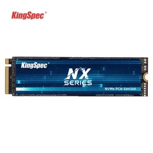 KingSpec M.2 Nvme 512GB 256GB 1TB 2TB PCIE3.0 2280 Internal Solid State Drive Gen3x4 3D TLC NAND Flash M.2 PCIE Nvme SSD NVME 1.4 Interface for Laptop And Desktop computer