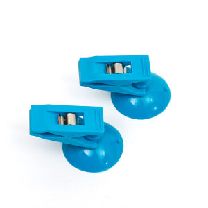 2/4PCS Suction Cup Clip Car Interior Towel Window Clip Detachable Bill Card Holder Home Refrigerator Glass Fixing Tool