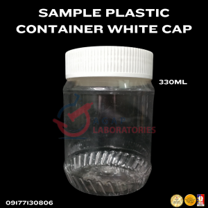 SAMPLE PLASTIC CONTAINER (CLEAR) 330ML