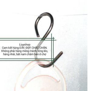 2 Móc treo đồ inox 304 không gỉ