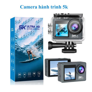 Camera Hành Trình Sport 5k Ultra FULL HD camera phượt xe đạp xe máy camera hành trình oto chống nước chống rung lấy nét tự động hỗ trợ lưu trữ tới 128GB