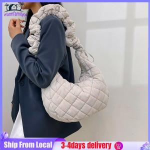 Large Quilted Puffer Tote Bag for Women Stylish Shoulder Bag with Padding for Comfortable Carry in Multiple Colors