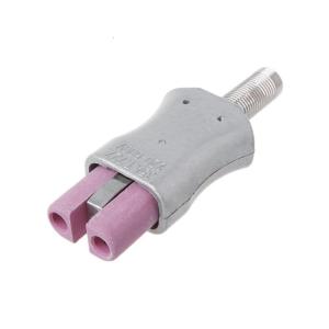 Ceramic Plug Aluminum Alloy Heating Ring Power Plug High Temperature Resistant Jack: φ6mm