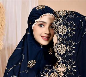 Mukena Dewasa Gracella Exclusive Katun Premium FULL Bordir