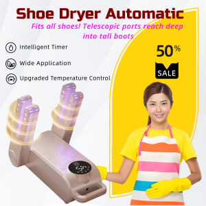 Portable Electric Shoe Dryer Foldable Telescopic Boot Warmer Ozone Deodorizer Heater for Sneakers Gloves Socks Travel