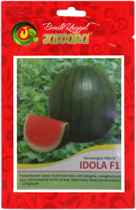 Benih semangka HIBRID IDOLA F1 ISI 20 GRAM ( non biji ) PRODUK ASLI JAWARA