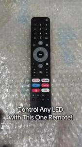 (HD1)Remote control for LED LCD TV compatible with various brands with similar appearance and button characters. Alat kawalan jauh TV LED TV LCD untuk TV LCD jenama campuran penampilan dan aksara butang adalah sama dan boleh digunakan secara universal.