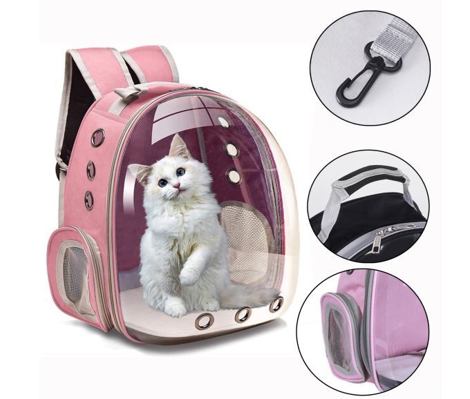 MULTICOLOR Cat Carrier Bags Cat Bag Transparent Space Outdoor Travel Pet Backpack for Cats and Dog Pet Backpack Lazada PH