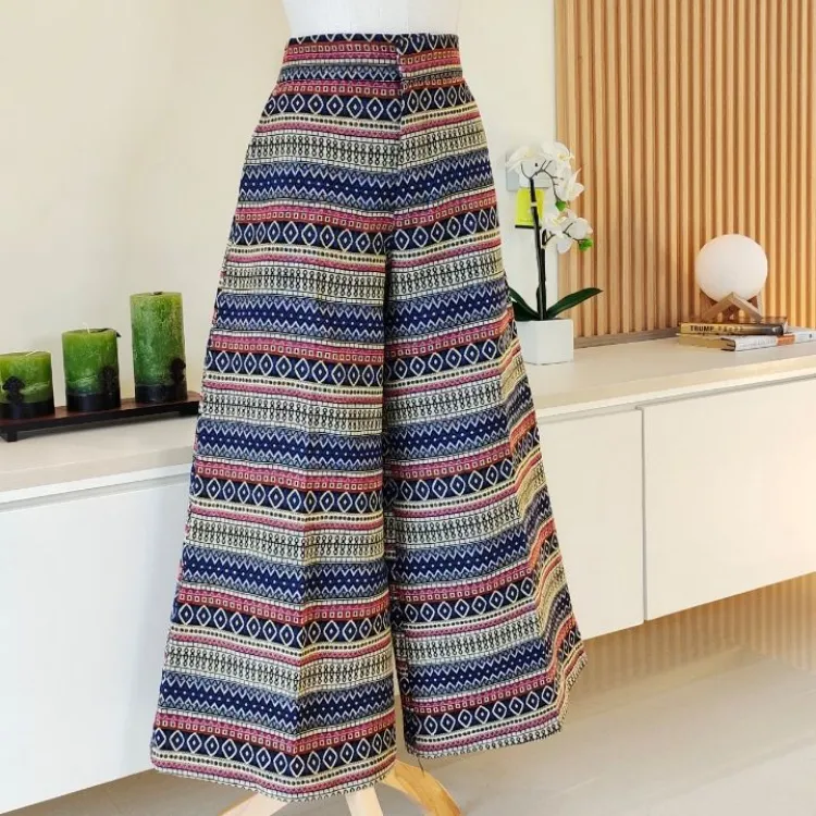 MODERN FILIPINIANA ETHNIC PANTS FOR WOMEN Lazada PH