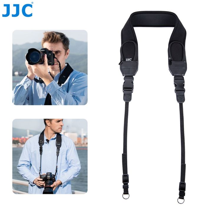 JJC Adjustable Camera Shoulder Neck Strap for Sony 7 A7S A7R Mark II III Fujifilm X-T3 X-T2 X-Pro2 X-Pro1 Nikon Z8,Quick Release Design