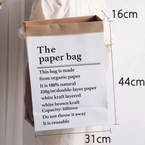 ถุงกระดาษ ใส่ดอกไม้ แจกันดอกไม้ เป็นพรอพถ่ายรูป ถุงแจกันกระดาษ ของตกแต่ง