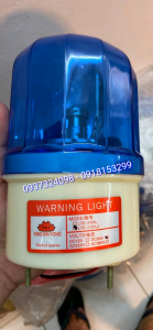 Đèn chớp cảnh báo có còi màu đỏ 220vol-24v-12v công trường giao thông nguy hiểm - Lte-1101J