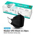 ONEMED Masker Medis KF94 UFO | Earloop 4ply - Isi 20pcs. 