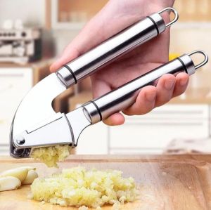 Alat Penghancur Bawang Putih Stainless Garlic Press Penghalus Pencacah Pemecah Bawang | Alat Untuk Menghancurkan Bawang