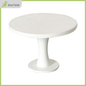 【SHZTGM】 บ้านตุ๊กตา1 12โต๊ะน้ำชาทรงกลมขนาดเล็กแบบบ้านตุ๊กตาห้องรับประทานอาหารเฟอร์นิเจอร์ของตกแต่งบ้านตุ๊กตาตกแต่งฉากขนาดเล็ก