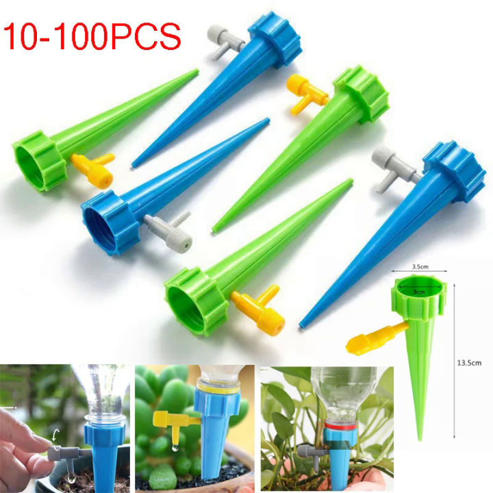 10 100pcs Drip Irrigation Set Automatic Watering Irrigation Dropper For Greenhouse Indoor Plant 1053