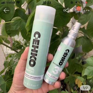 Dầu gội chống rụng tóc Cehko và xịt mọc tóc 75ml