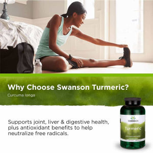 Viên Tinh Chất Nghệ Swanson Full Spectrum Turmeric 720mg 100 Viên - Hỗ Trợ Hệ Tiêu Hóa Làm Đẹp Da - Hỗ trợ bảo vệ niêm mạc dạ dày  - Hỗ trợ chống oxy hóa tốt cho sức khỏe tổng thể  - Hỗ trợ làm đẹp da giảm xỉn màu  - Hỗ trợ giảm viêm nhẹ trong cơ thể