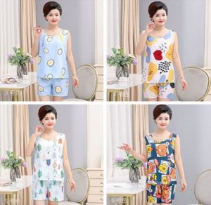 SETELAN BAJU TIDUR TALI BESAR TANPA LENGAN SIMPLE KEKINIAN